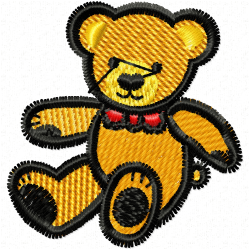 Teddy Embroidery Design 1 Teddy Embroidery Design 1